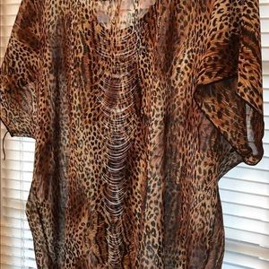 Woman’s Animal print blouse
